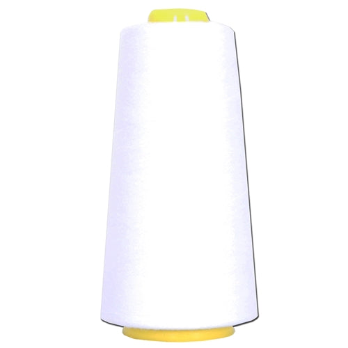 Polyester Serger Thread - White 101 - 2750 Yards - Threadart.com