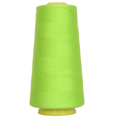 Polyester Serger Thread - Lime Green 675 - 2750 Yards - Threadart.com