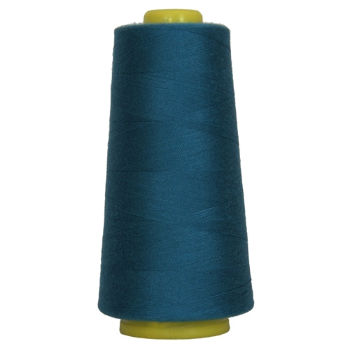 Polyester Serger Thread - Dk Turquoise 470 - 2750 Yards - Threadart.com
