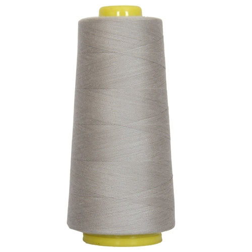 Threadart Polyester Serger Thread - 2750 yds 40/2 - Natural - 56 Colors  Available - 4 Cone Bundle Pack 
