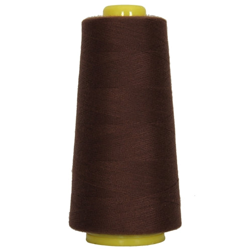 Polyester Serger Thread - Chocolate 405 - 2750 Yards - Threadart.com