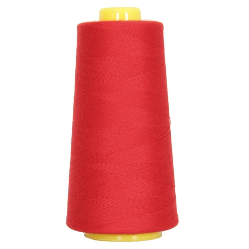 Polyester Serger Thread - Christmas Red 148 - 2750 Yards - Threadart.com