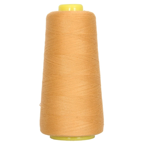 Polyester Serger Thread - Lt Gold 121 - 2750 Yards - Threadart.com