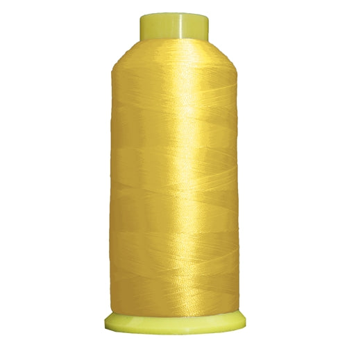 Large Polyester Embroidery Thread No. 152 - Lemon - 5000 M - Threadart.com