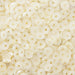 Loose Cup Pastel Sequins - 4mm - Cream - 5 Gross - Threadart.com