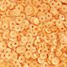 Loose Cup Pastel Sequins - 4mm - Peach - 5 Gross - Threadart.com