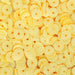 Loose Cup Pastel Sequins - 6mm - Lt Yellow - 5 Gross - Threadart.com