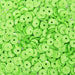 Loose Cup Neon Sequins - 4mm - Lime Green - 5 Gross - Threadart.com
