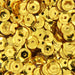 Loose Cup Metallic Sequins - 6mm - Gold - 5 Gross - Threadart.com