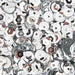 Loose Cup Metallic Sequins - 6mm - Silver - 5 Gross - Threadart.com