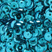 Loose Cup Metallic Sequins - 6mm - Turquoise - 5 Gross - Threadart.com
