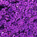 Loose Cup Hologram Sequins - 4mm - Purple - 5 Gross - Threadart.com