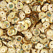 Loose Cup Hologram Sequins - 6mm - Gold - 5 Gross - Threadart.com