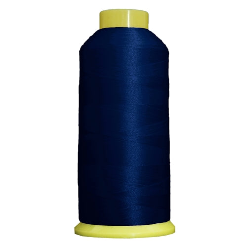 Large Polyester Embroidery Thread No. 250 - Blue - 5000 M - Threadart.com