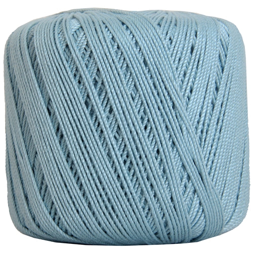 Cotton Crochet Thread - Size 3 - Lt. Blue- 140 yds - Threadart.com