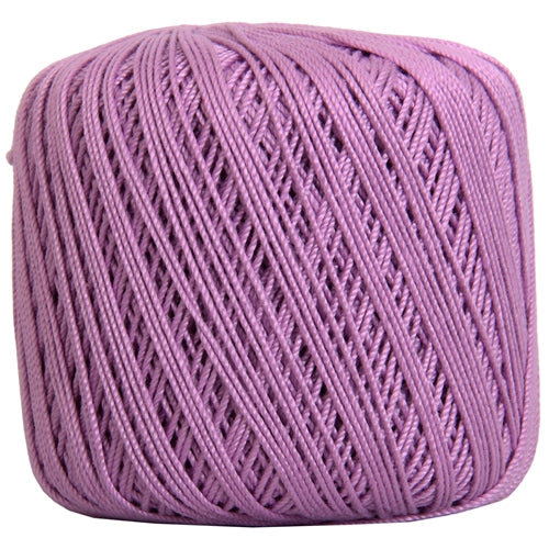 Cotton Crochet Thread - Size 3 - Lilac- 140 yds - Threadart.com