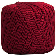 Cotton Crochet Thread - Size 3 - Burgundy- 140 yds - Threadart.com
