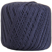 Cotton Crochet Thread - Size 3 - Navy- 140 yds - Threadart.com