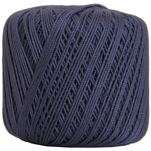 Cotton Crochet Thread - Size 3 - Navy- 140 yds - Threadart.com
