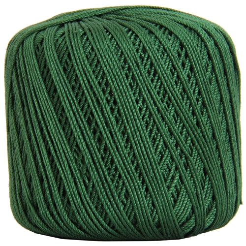 Cotton Crochet Thread - Size 3 - Holly Green- 140 yds - Threadart.com