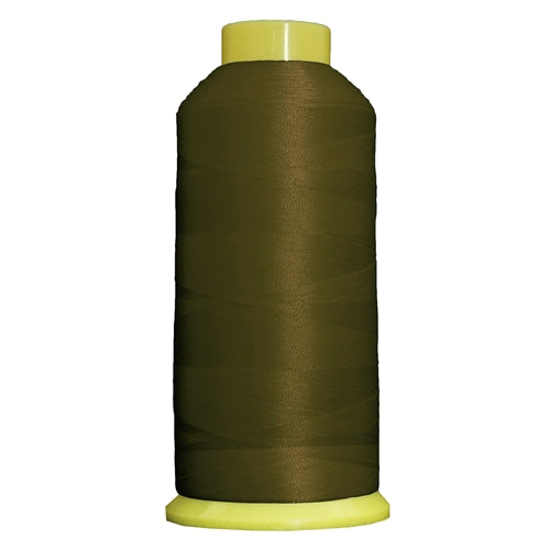 Large Polyester Embroidery Thread No. 340 - Olive - 5000 M - Threadart.com
