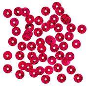HotFix Loose Sequins - 6MM Hot Pink Hologram - Threadart.com