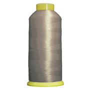 Large Polyester Embroidery Thread No. 414 - Silver Grey- 5000 M - Threadart.com