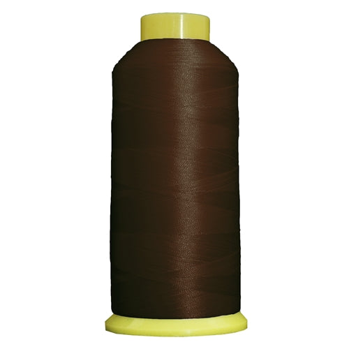 Large Polyester Embroidery Thread No. 425 - Dk Brown - 5000 M - Threadart.com