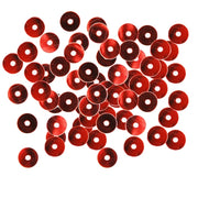 HotFix Loose Sequins - 6MM Red Metallic - Threadart.com