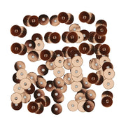 HotFix Loose Sequins - 6MM Brown Metallic - Threadart.com
