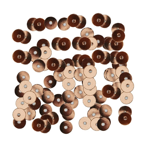 HotFix Loose Sequins - 6MM Brown Metallic - Threadart.com