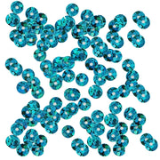 HotFix Loose Sequins - 4MM Turquoise Hologram - Threadart.com