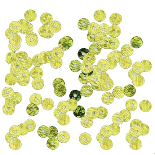 HotFix Loose Sequins - 4MM Lime Green Hologram - Threadart.com