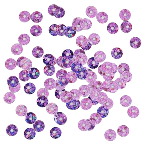HotFix Loose Sequins - 4MM Lavender Hologram - Threadart.com