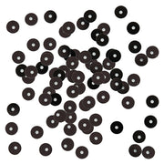 HotFix Loose Sequins - 4MM Black Metallic - Threadart.com