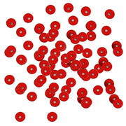 HotFix Loose Sequins - 4MM Red Metallic - Threadart.com