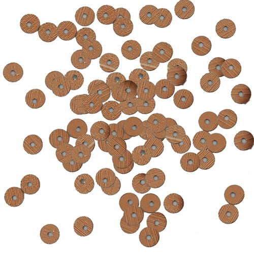 HotFix Loose Sequins - 4MM Brown Metallic - Threadart.com