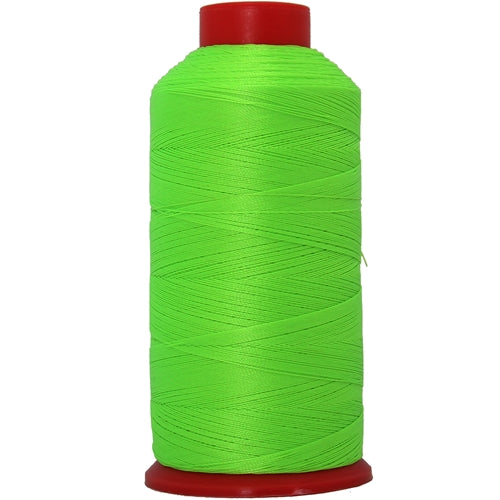 Bonded Nylon Thread - 1500 Meters - #69 - Neon Green - Threadart.com