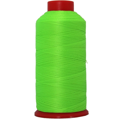 Bonded Nylon Thread - 1500 Meters - #69 - Neon Green Heavy Duty —