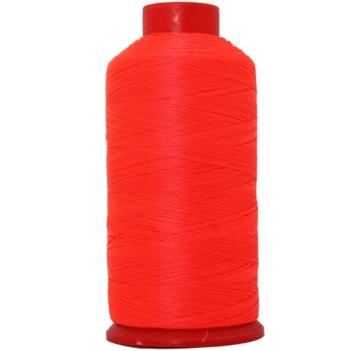 Bonded Nylon Thread - 1500 Meters - #69 - Neon Flamingo - Threadart.com