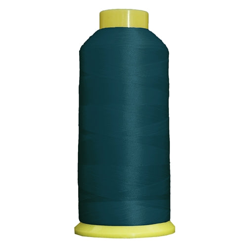 Large Polyester Embroidery Thread No. 470 - Dk Turquoise - 5000 M - Threadart.com