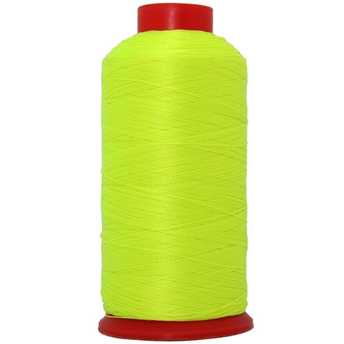 Bonded Nylon Thread - 1500 Meters - #69 - Neon Yellow - Threadart.com