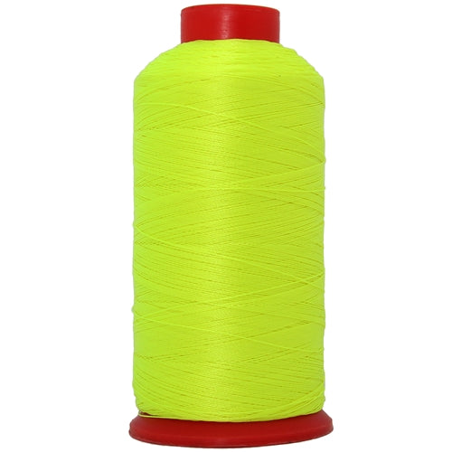 Bonded Nylon Thread - 1500 Meters - #69 - Neon Yellow Heavy Duty