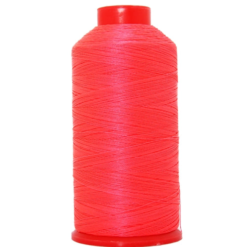 Bonded Nylon Thread - 1500 Meters - #69 - Neon Pink - Threadart.com