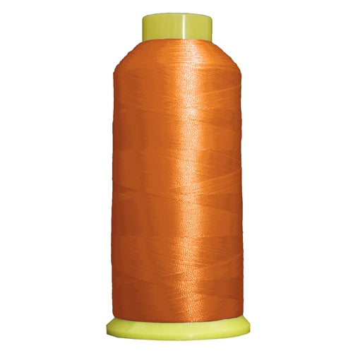 Large Polyester Embroidery Thread No. 478 - Orange Yellow - 5000 M - Threadart.com