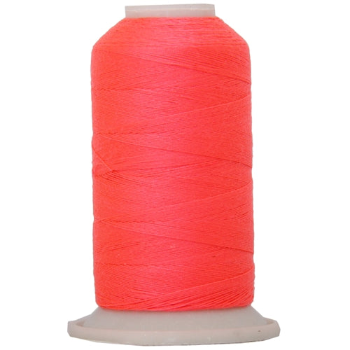 Sewing Thread No. 954 - 600m - Neon Coral - All-Purpose Polyester - Threadart.com