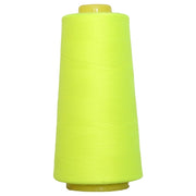 Polyester Serger Thread - Neon Yellow 823 - 2750 Yards - Threadart.com