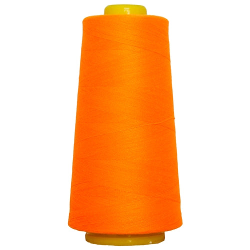 Polyester Serger Thread - Neon Orange 946 - 2750 Yards - Threadart.com