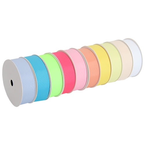 Grosgrain Ribbon 7/8" - 10 Roll Set - Light Shades - Threadart.com