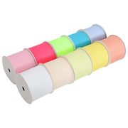 Grosgrain Ribbon 2 1/4" - 10 Roll Set - Light Shades - Threadart.com